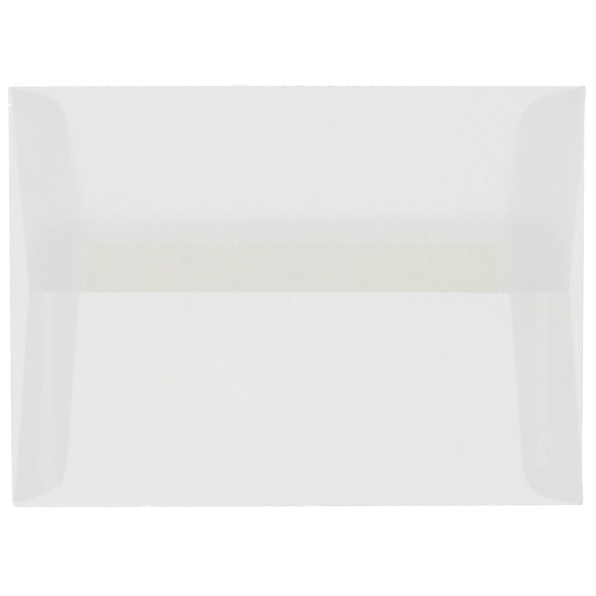JAM Paper 4.75" x 6.5" Translucent Vellum Envelopes